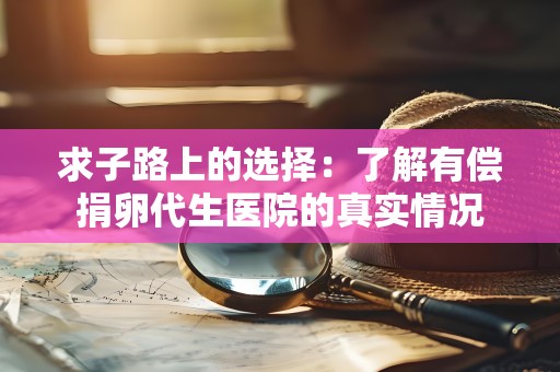 求子路上的选择:了解有偿捐卵代生医院的真实情况 求子路上的选择:了解有偿捐卵代生医院的真实情况